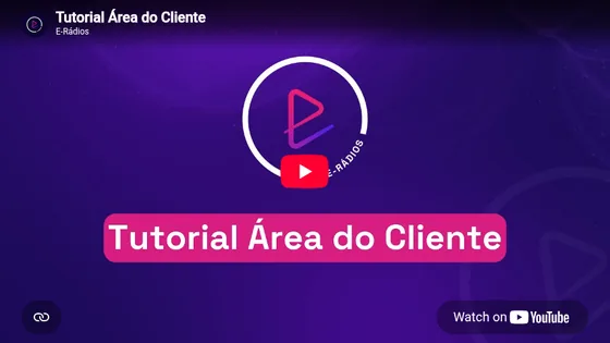 Miniatura do tutorial em vídeo da Área do Cliente da E-Mídias
